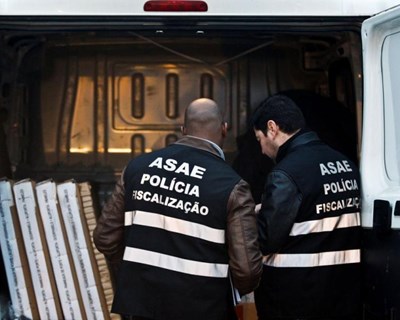 ASAE apreende 320 mil euros em vinhos e aguardentes