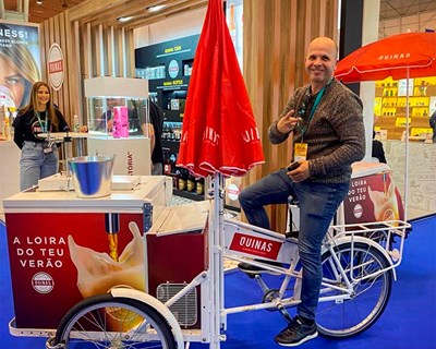 Cerveja Quinas entra a pedalar no verão