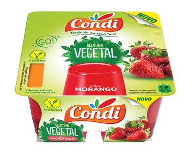 Condi lança gelatina vegetal pronta a comer