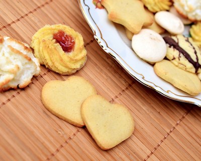 Cookies com farinhas de banana verde e arroz