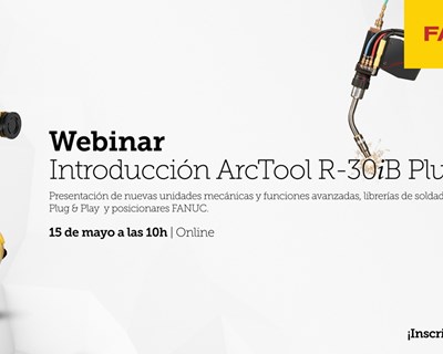 FANUC realiza novo webinar sobre robôs de soldadura