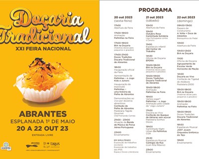 Feira Nacional de Doçaria Tradicional adoça Abrantes com novidades