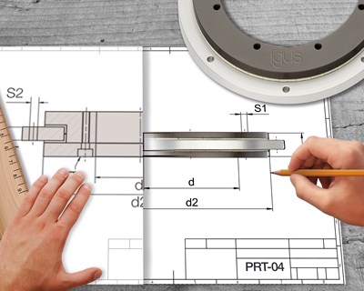 igus lança novos anéis rotativos deslizantes