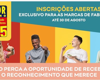 Inscrições para o Prémio Sabor do Ano 2025 já estão abertas