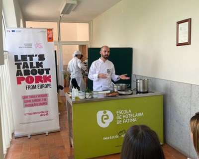 “Let’s Talk With Millennials” promovem consumo da carne de porco junto dos futuros chefs