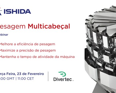 Melhore a eficiência de pesagem - Webinar sobre pesagem multicabeçal ISHIDA