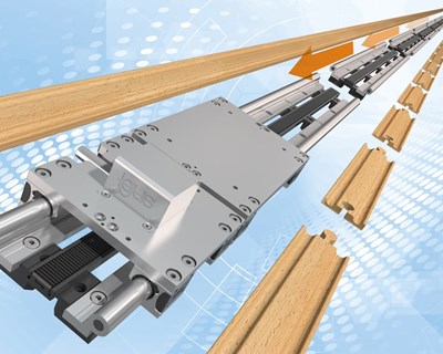 O módulo linear da igus para qualquer comprimento de curso