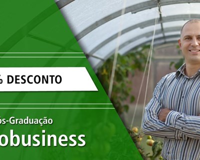 Pós-Graduação em Agrobusiness com desconto de verão