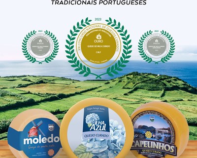 Queijo São Jorge DOP e Queijo Ilha Azul conquistam o ouro