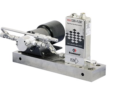 Soluções de dosagem compactas: utilizando bombas controladas por caudalímetros