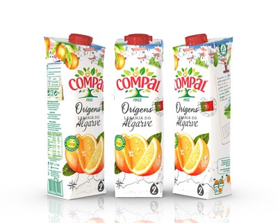 SUMOL+COMPAL renova a imagem da marca de sumos Compal com a Tetra Pak