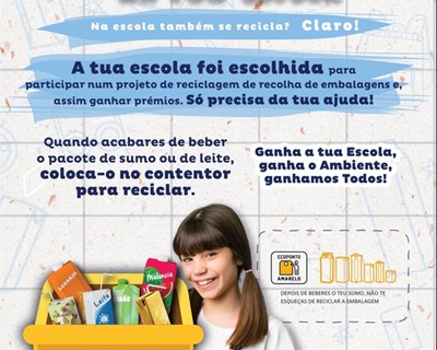 Tetra Pak e Braval juntam escolas em projeto-piloto para aumentar a reciclagem na região de Braga