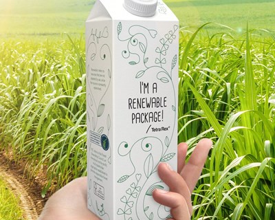 Tetra Pak pioneira na utilização de polímeros de origem vegetal certificados