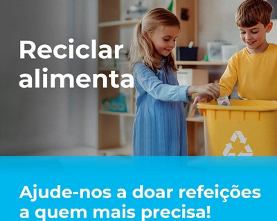 Tetra Pak une-se às Aldeias de Crianças SOS para doar 2000 refeições por cada 100 toneladas de embalagens de cartão para bebidas recicladas no ecoponto amarelo