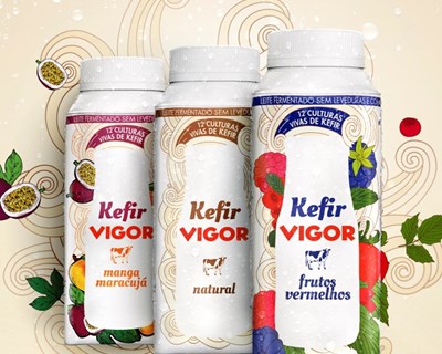 Vigor lança Kefir frutos vermelhos