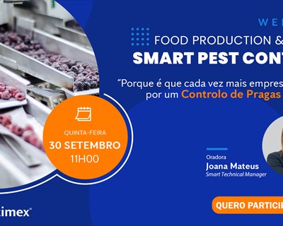 Webinar - Controlo de pragas para o setor alimentar